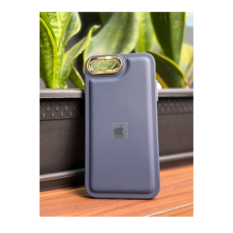 قاب پافر ساده لنز متال مدل iphone 78 (2)